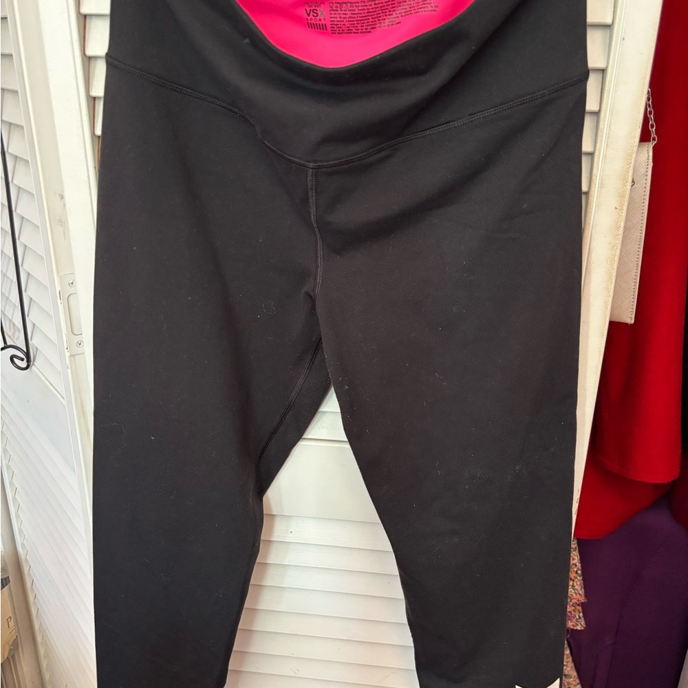 Victoria's Secret Pink and Black Sport Shorts
